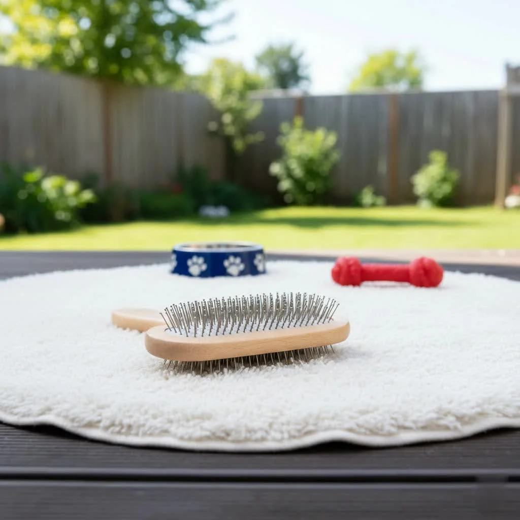 Wet hair brush detangler for smooth hair