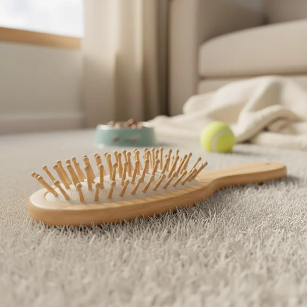 Hair brush blow dryer for salon-worthy hair